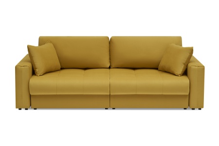 Диван тик-так Монарх горчичный